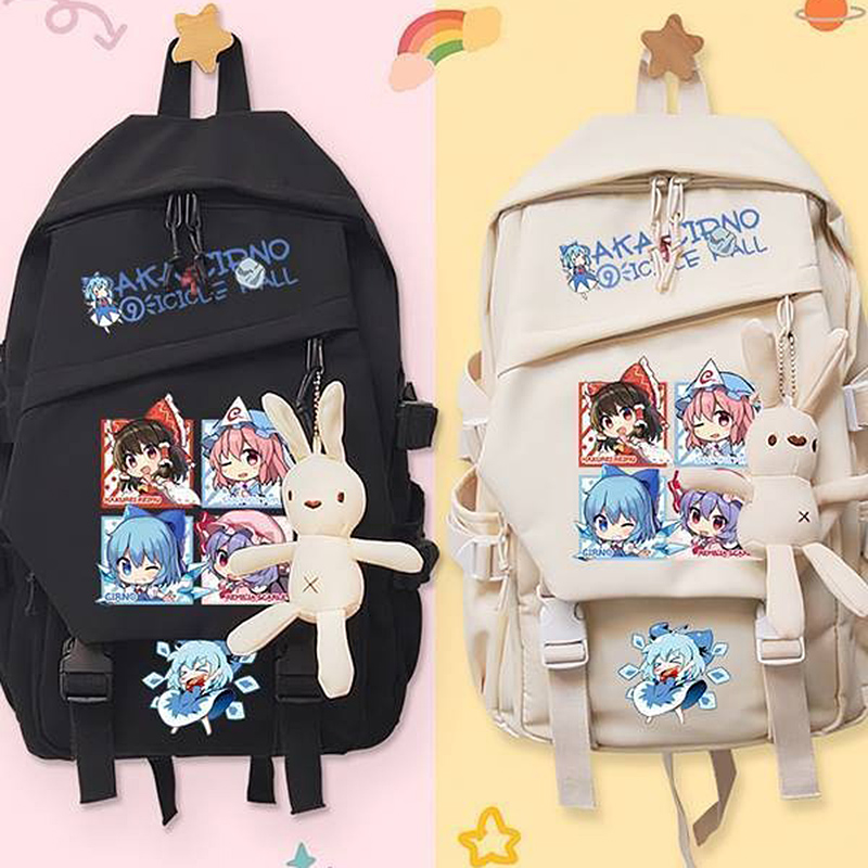 School Backpack Teen - Touhou Project 학생 어린이 학교 가방,