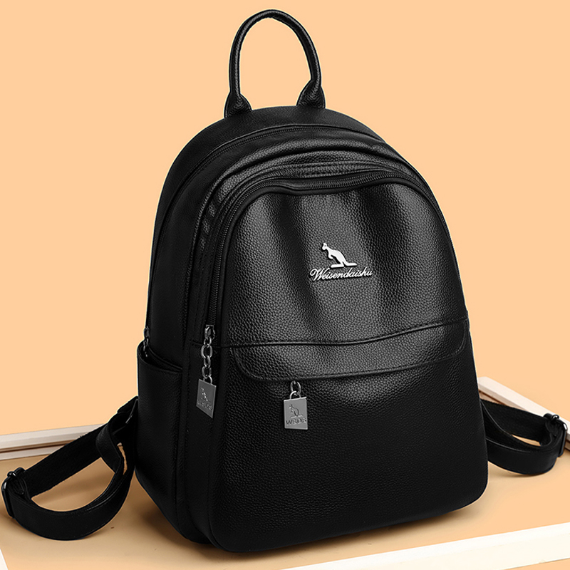 Mini Backpack Purse - 하이 퀄리티 가죽 배낭 여성용 숄더백,