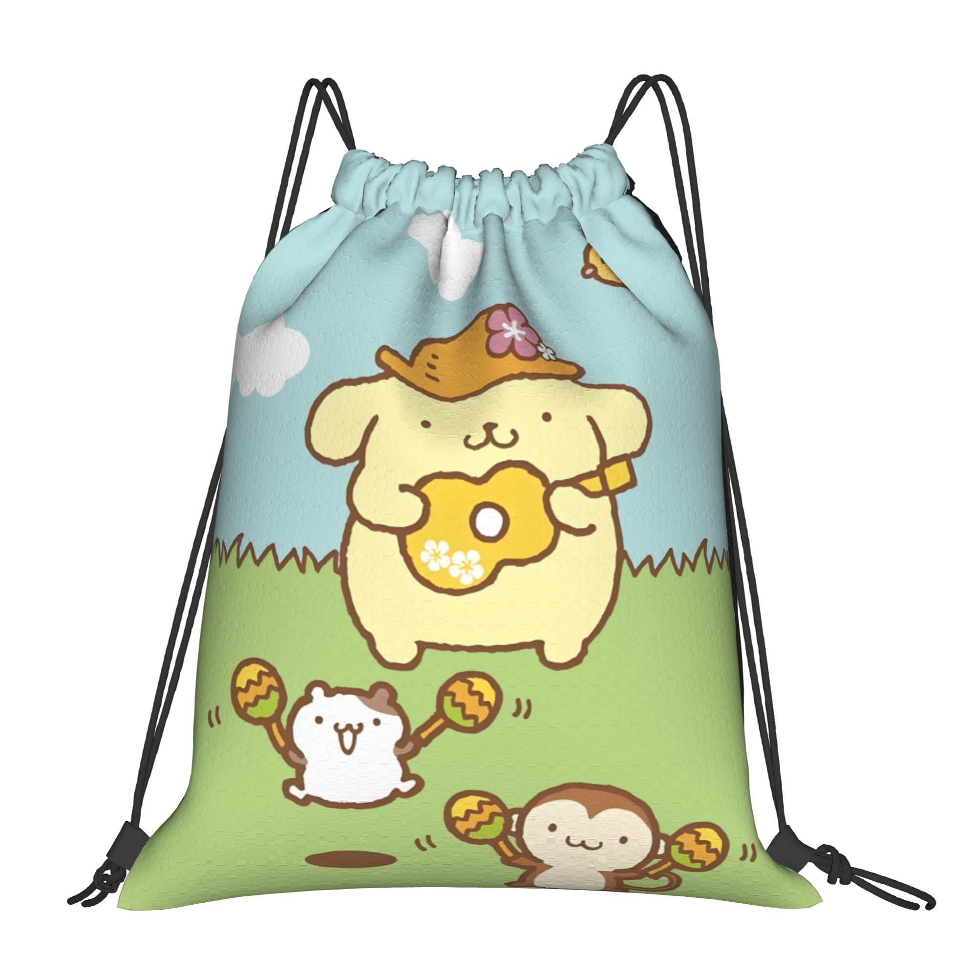 Drawstring Gym Bag - 맞춤형 P-Pompompurines Drawstring 배낭 가방 남성