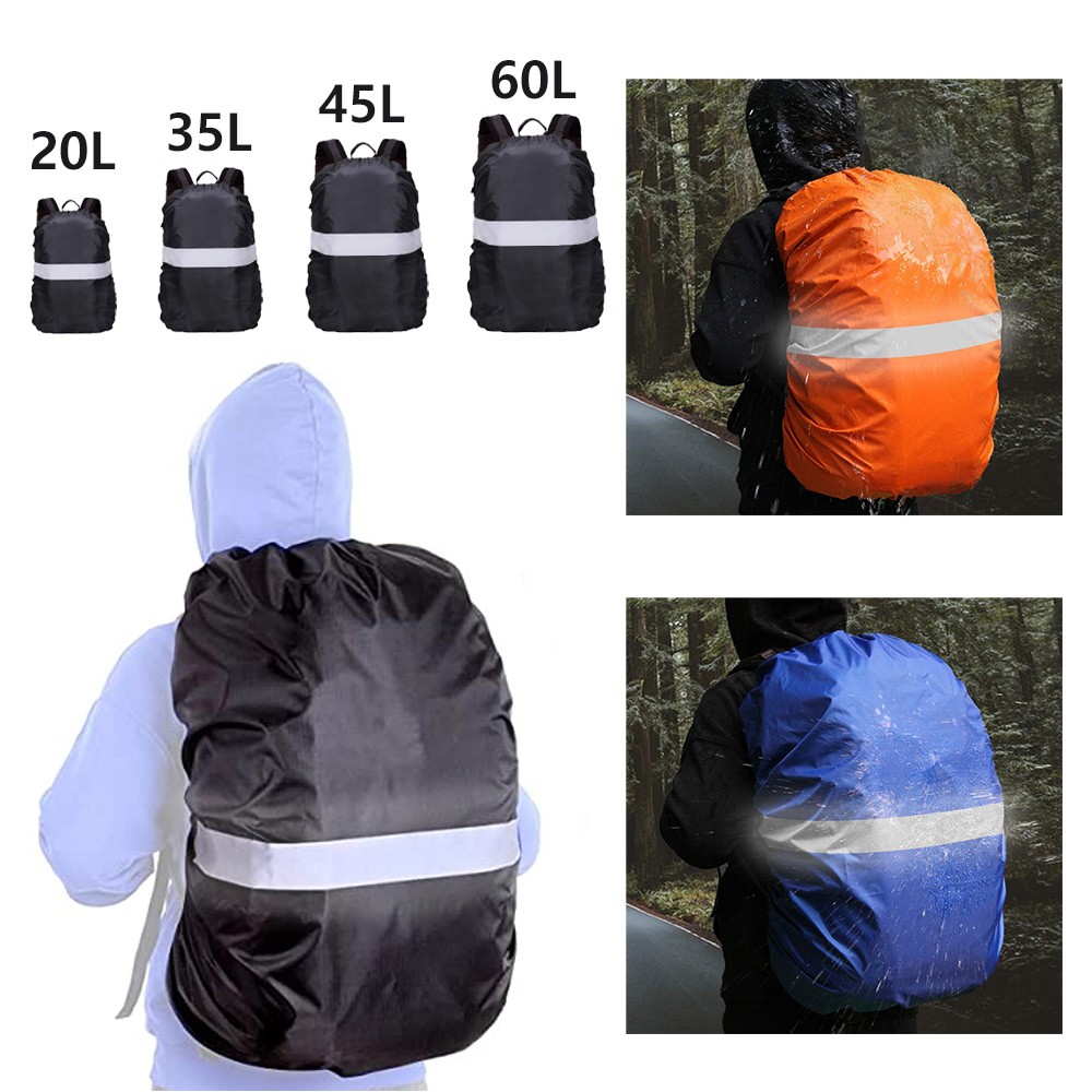 Rain Cover Backpack - 방수 배낭 레인 커버, 스트랩 포함