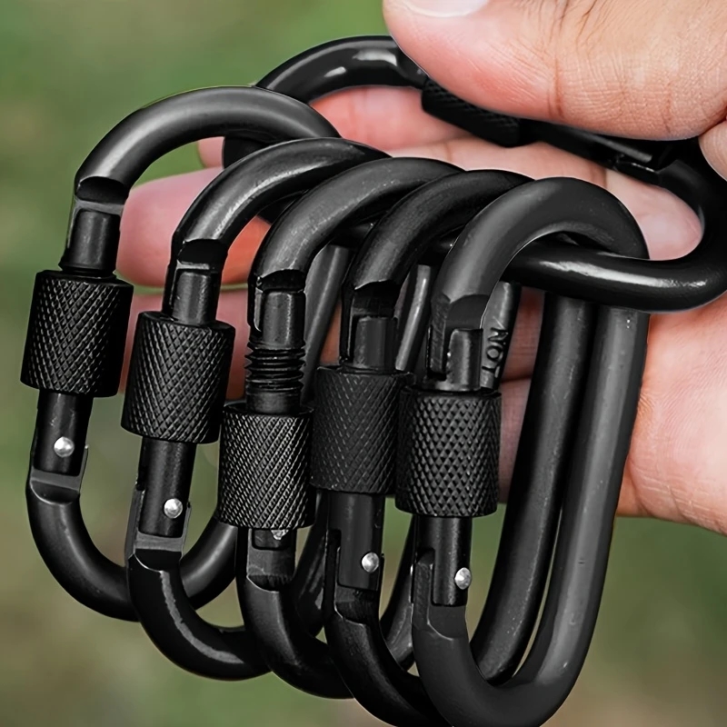 Backpack Insert Organizer - 4Pcs 알루미늄 합금 D-링 Carabiner 해먹