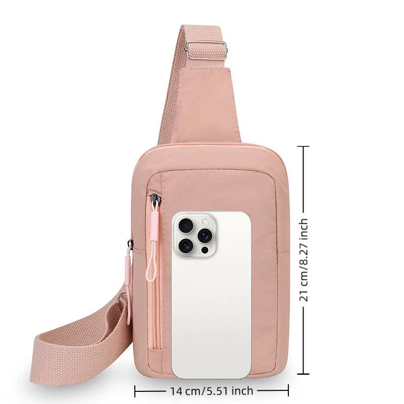 Fashion Backpack Women - 미니 슬링백 스타일리시한 크로스바디 체스트 백팩
