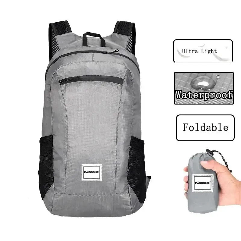 야외 하이킹 가방 20L 경량 휴대용 배낭 접이식 방수 - Foldable Backpack Small 리뷰 및 가격