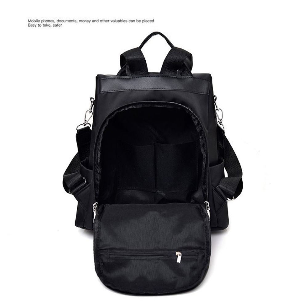 대용량 방수 옥스포드 백팩 도난 방지 단색 여행용 데이 - Travel Backpack Anti Theft 리뷰 및 가격