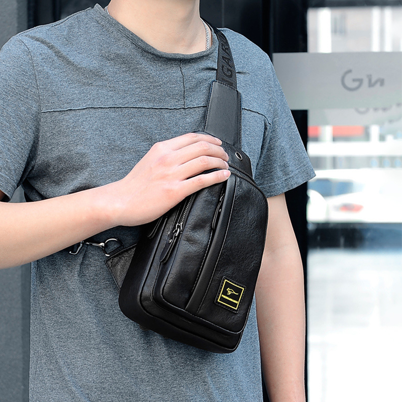 남성용 휴대용 가슴 가방 패션 지갑 PU 가죽 백팩 소 - Mini Backpack Purse 리뷰 및 가격
