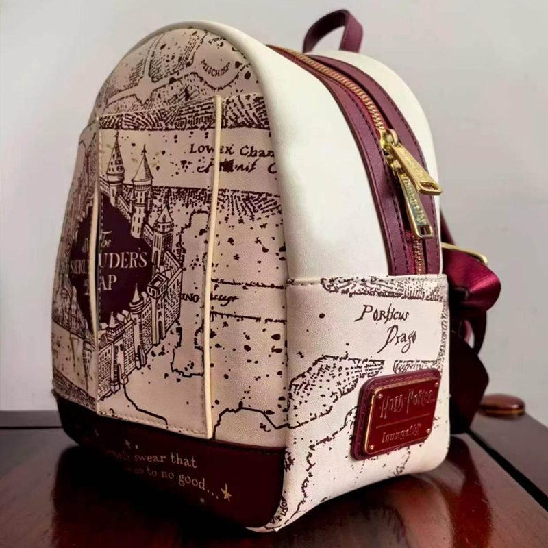 해리포터 지도 프린트 코스프레 여성용 더블 스트랩 숄더 - Fashion Backpack Women 리뷰 및 가격