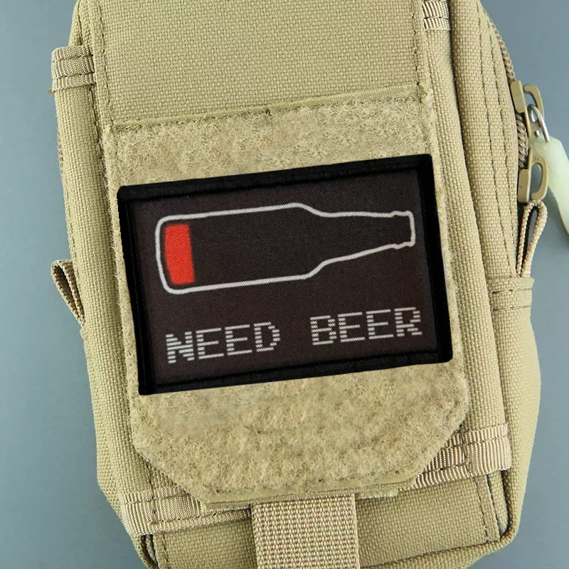 NEED BEER 의류에 인쇄 된 패치 전술 기량 배지 - Urban Backpack Tactical 리뷰 및 가격