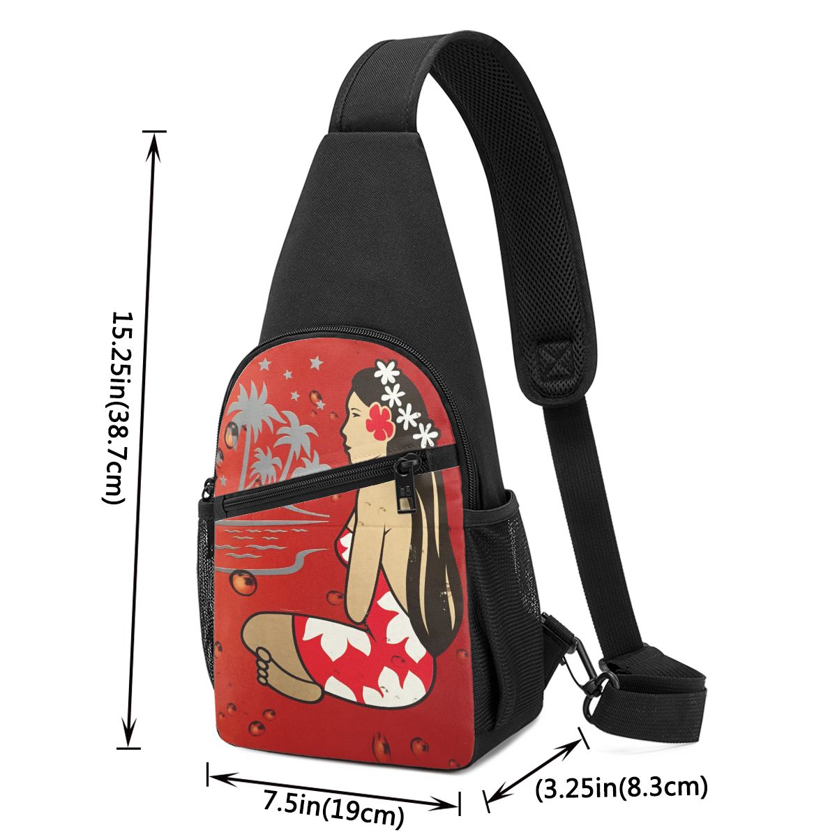 히나노 타히티 체스트 백 남성 슬링 크로스바디 백팩 체 - Sling Backpack Shoulder 리뷰 및 가격