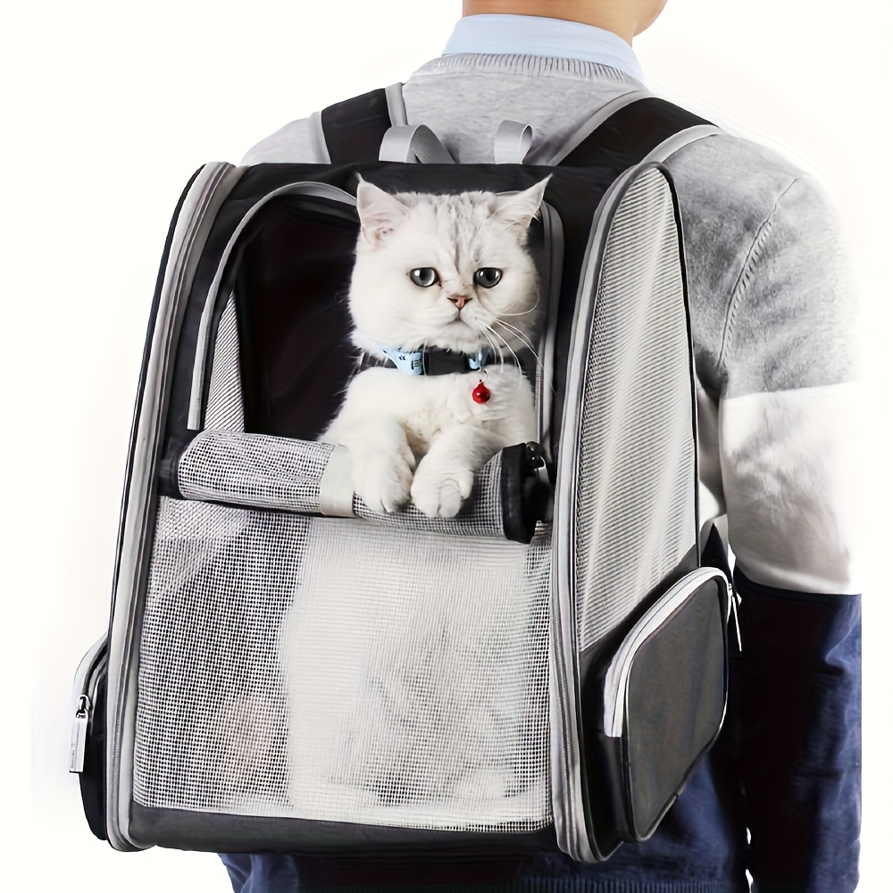 통풍이 잘되는 접이식 애완동물 배낭, 통풍 시스템과 안 - Foldable Backpack Small 리뷰 및 가격