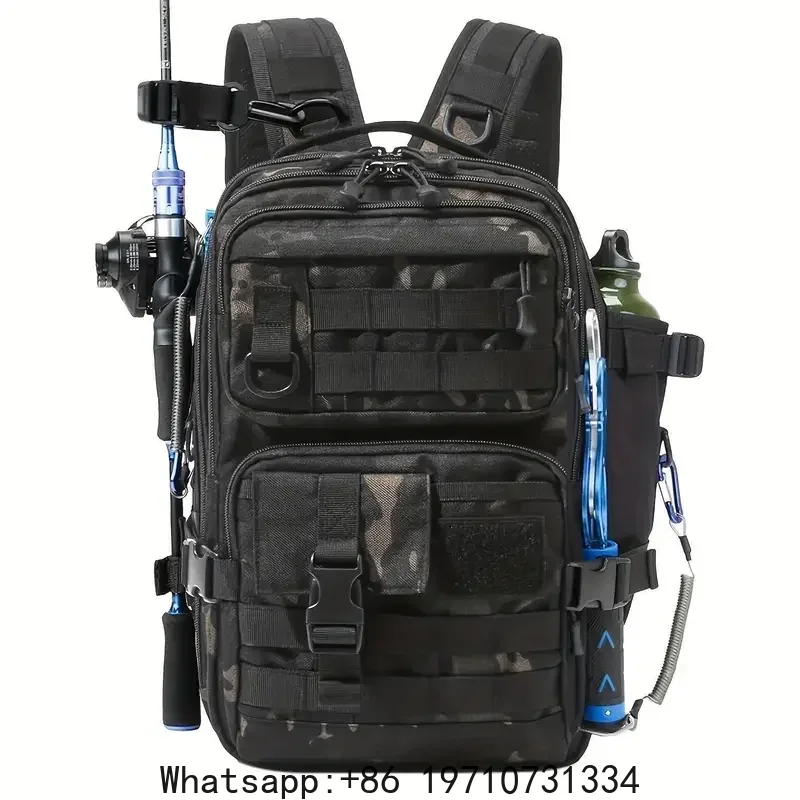 1000D 방수 백팩 태클 보관 가방, 야외 낚시, 사 - Hiking Backpack Waterproof 리뷰 및 가격