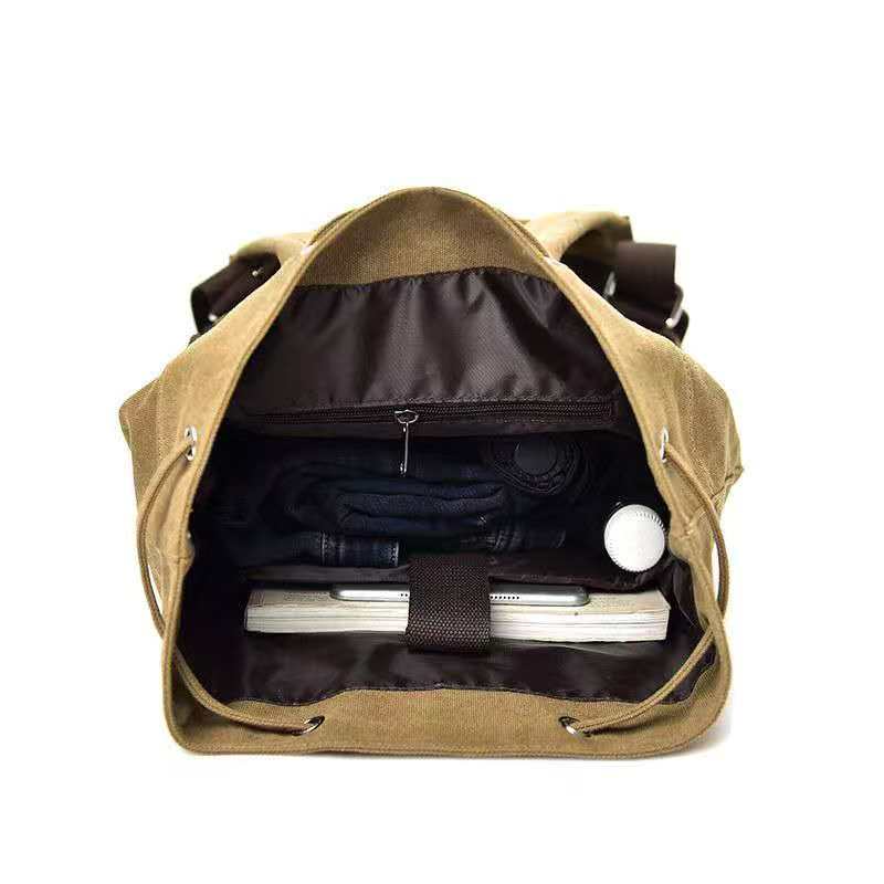 2026 캔버스 백팩 듀얼 숄더 스트랩 대용량 버킷 백 - Fashion Backpack Women 리뷰 및 가격
