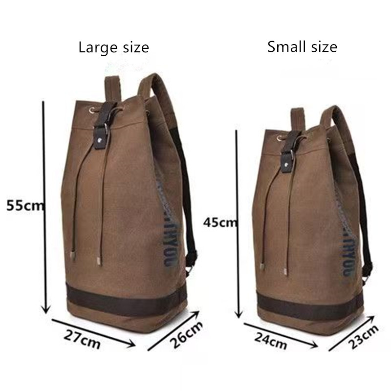 2026 캔버스 백팩 듀얼 숄더 스트랩 대용량 버킷 백 - Fashion Backpack Women 리뷰 및 가격