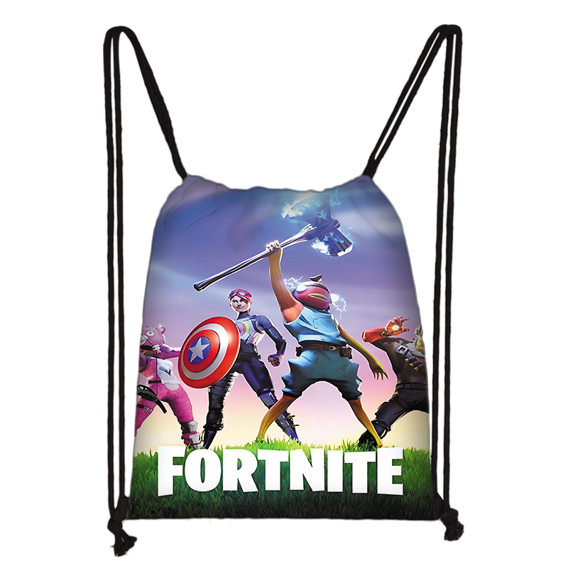 어린이용 프린트 드로스트링 쇼핑백 남성용 핫 게임 디자 - Drawstring Gym Bag 리뷰 및 가격