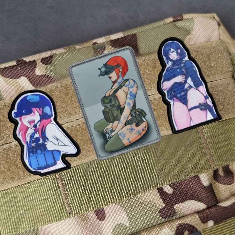 반란 러시아 섹시한 소녀 사기 배지 패치, 애니메이션  - Urban Backpack Tactical 리뷰 및 가격
