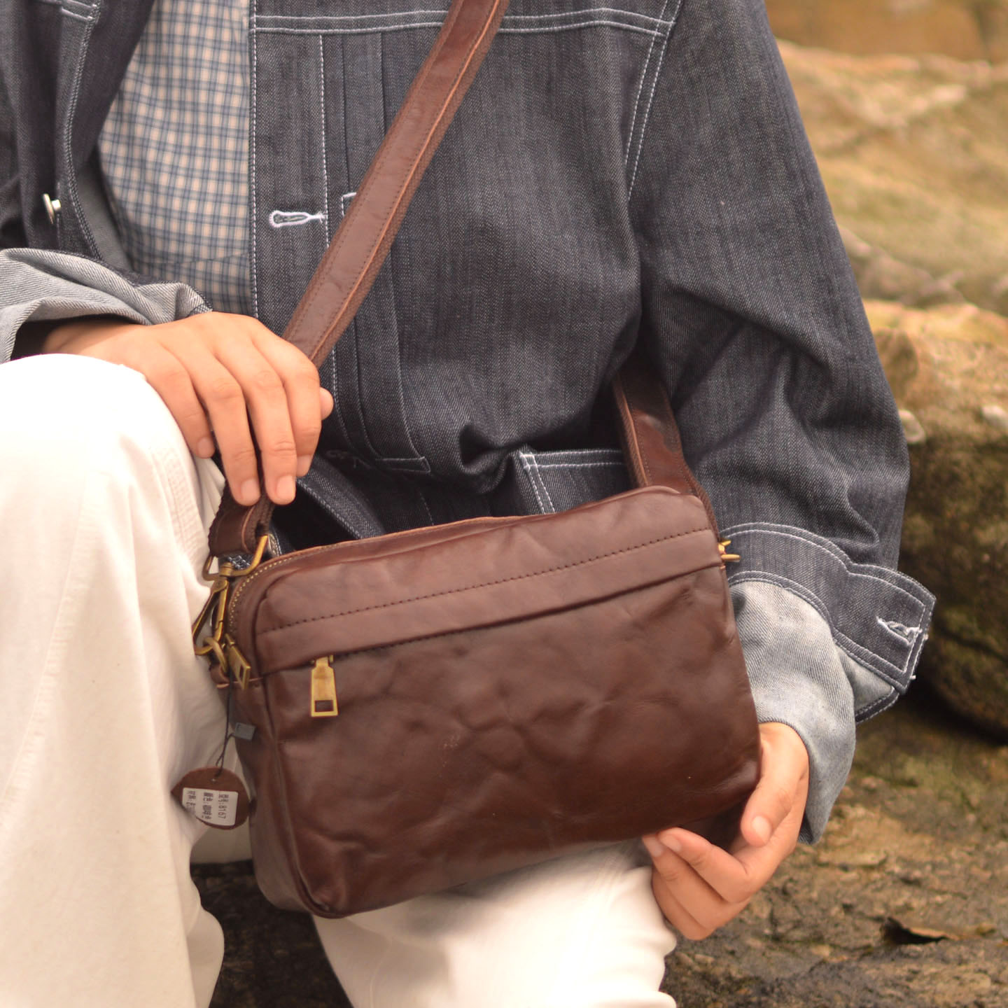 AETOO 새롭게 디자인된 빈티지 크로스바디 백은 태닝 - Leather Backpack Vintage 리뷰 및 가격