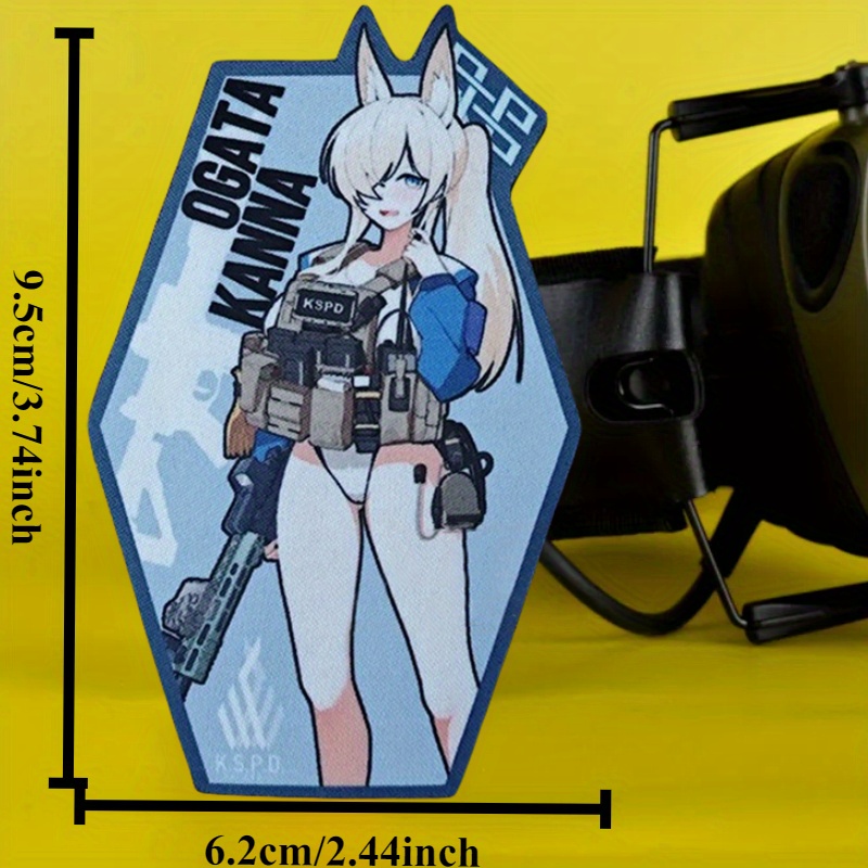 블루 아카이브 코나 전술 패치 총 소녀 인쇄 후크 &  - Urban Backpack Tactical 리뷰 및 가격