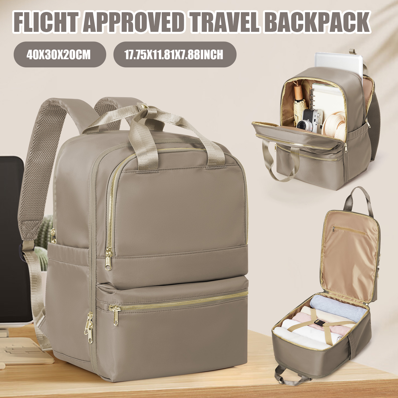 라이언에어 40x30x20 여성용 여행 배낭, 교사용  - Fashion Backpack Women 리뷰 및 가격