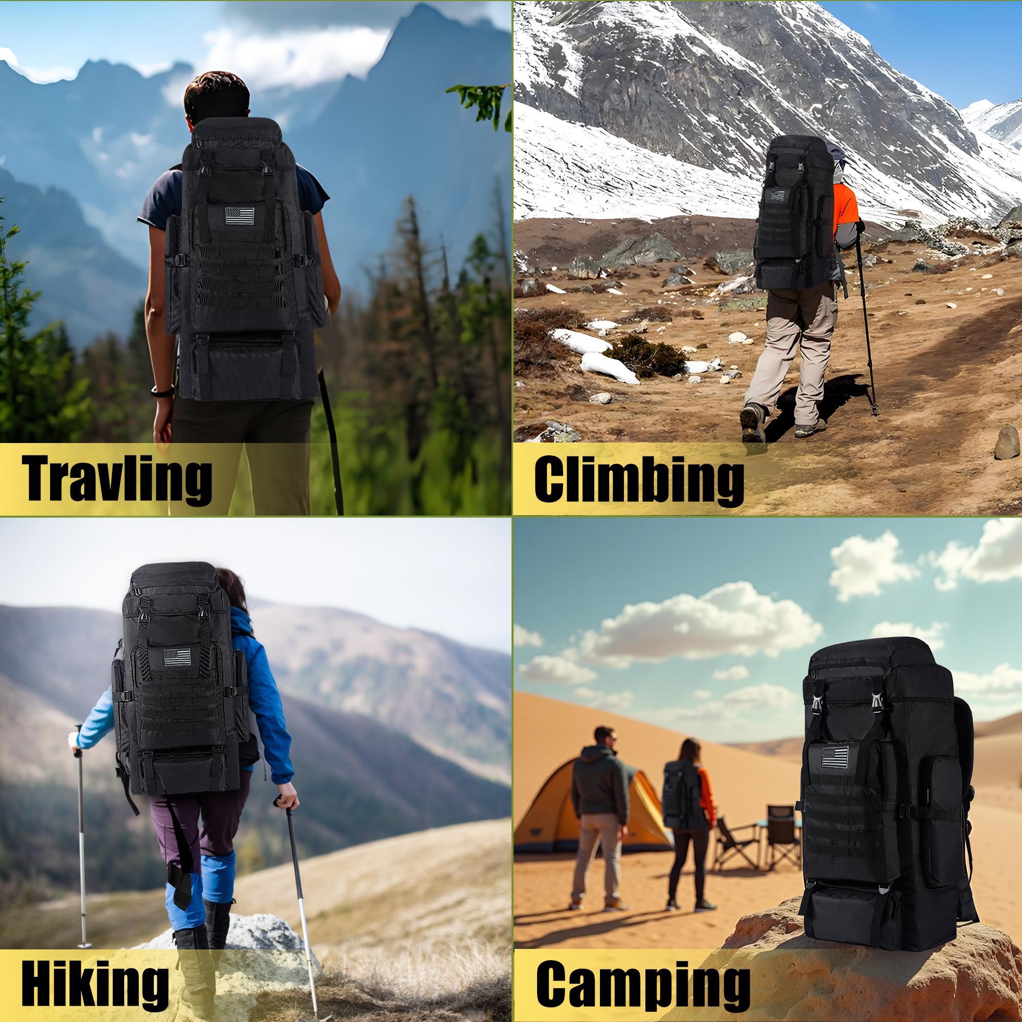 70L 전문 하이킹 배낭 대용량 인체공학적 하중분산 등 - Hiking Backpack Waterproof 리뷰 및 가격