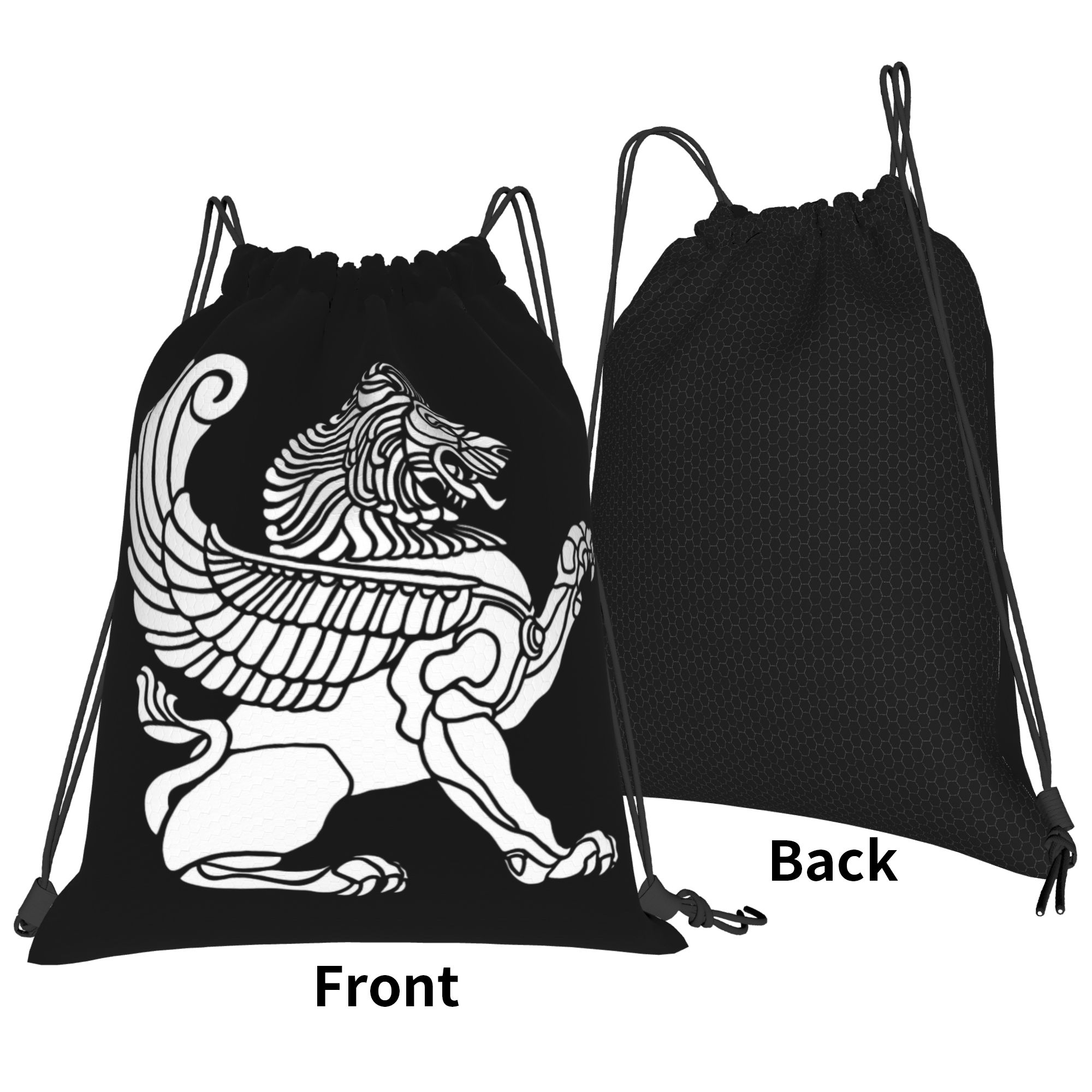 페르시아 사자 이란 이란 페르시아 상징주의 드로스트링  - Drawstring Gym Bag 리뷰 및 가격