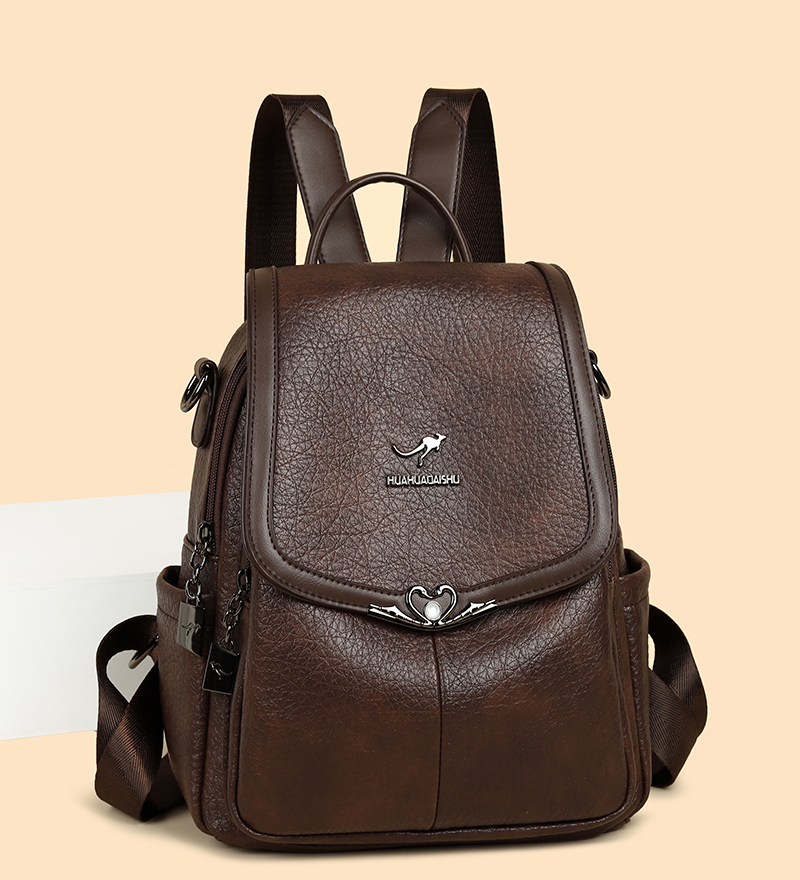 2026년 신상 여성용 책가방 대용량 고품질 PU 가죽 - Leather Backpack Vintage 리뷰 및 가격