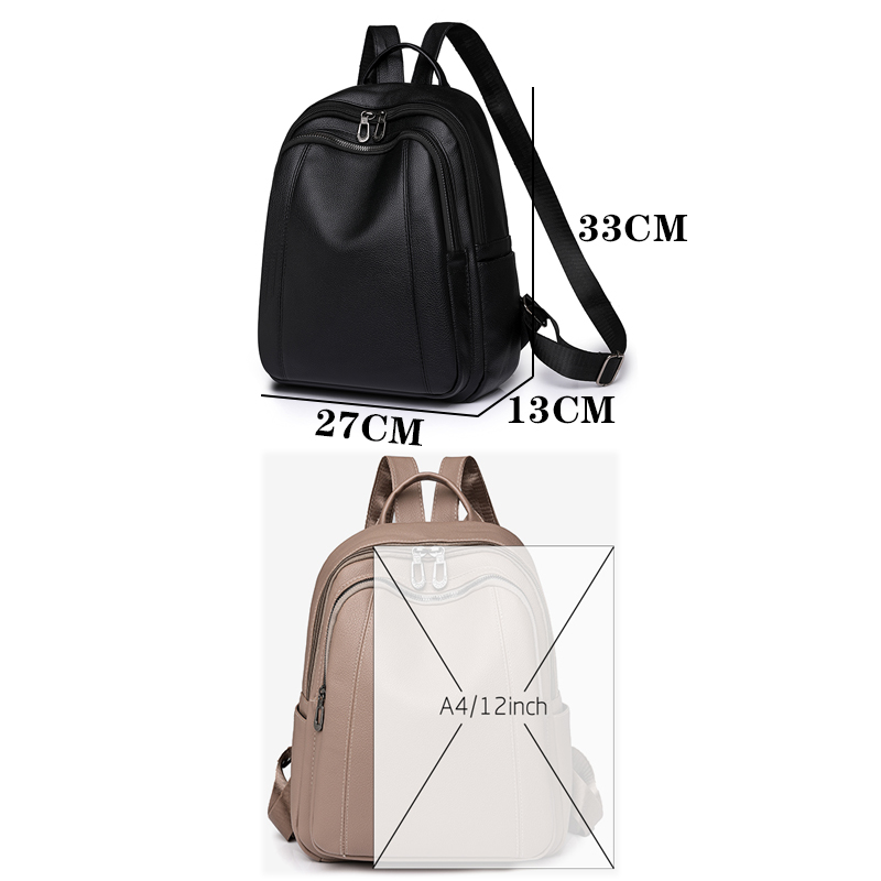 고품질 가죽 배낭 여성 대용량 배낭 지갑 여성 빈티지  - Mini Backpack Purse 리뷰 및 가격