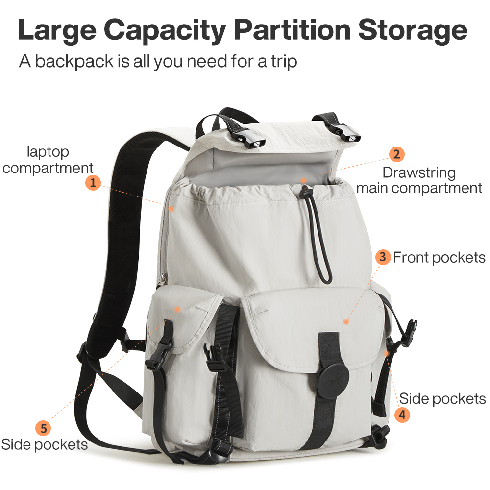 믹시 여행용 백팩 18인치 기내 반입 가능 노트북 백팩 - Hiking Backpack Waterproof 리뷰 및 가격