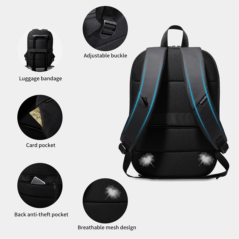 영웅적인 기사 초박형 비즈니스 남성용 노트북 백팩 15 - Travel Backpack Anti Theft 리뷰 및 가격