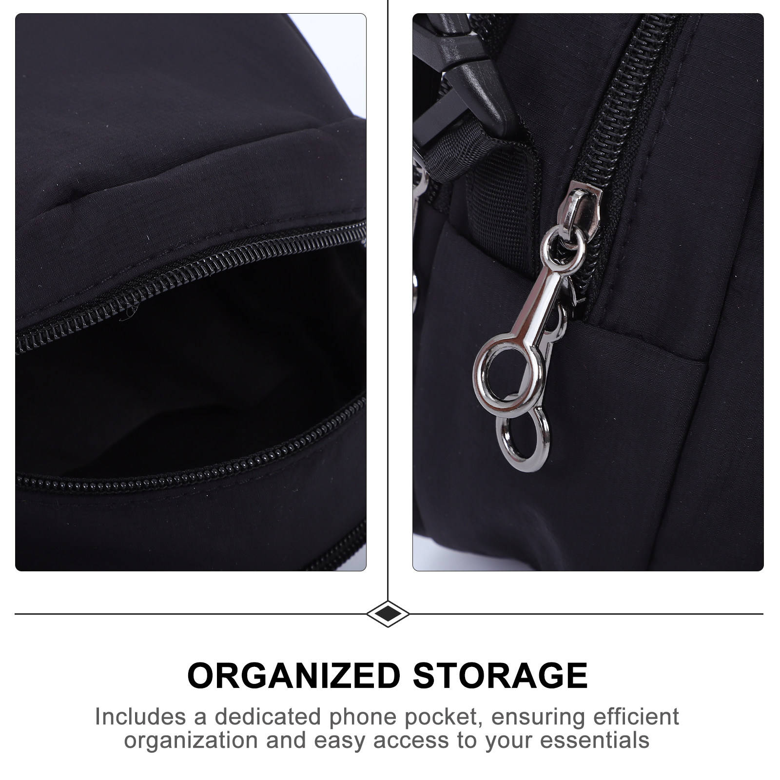 경량 블랙 쉘 백 크로스바디 숄더 파우치 유니섹스 소형 - Mini Backpack Purse 리뷰 및 가격