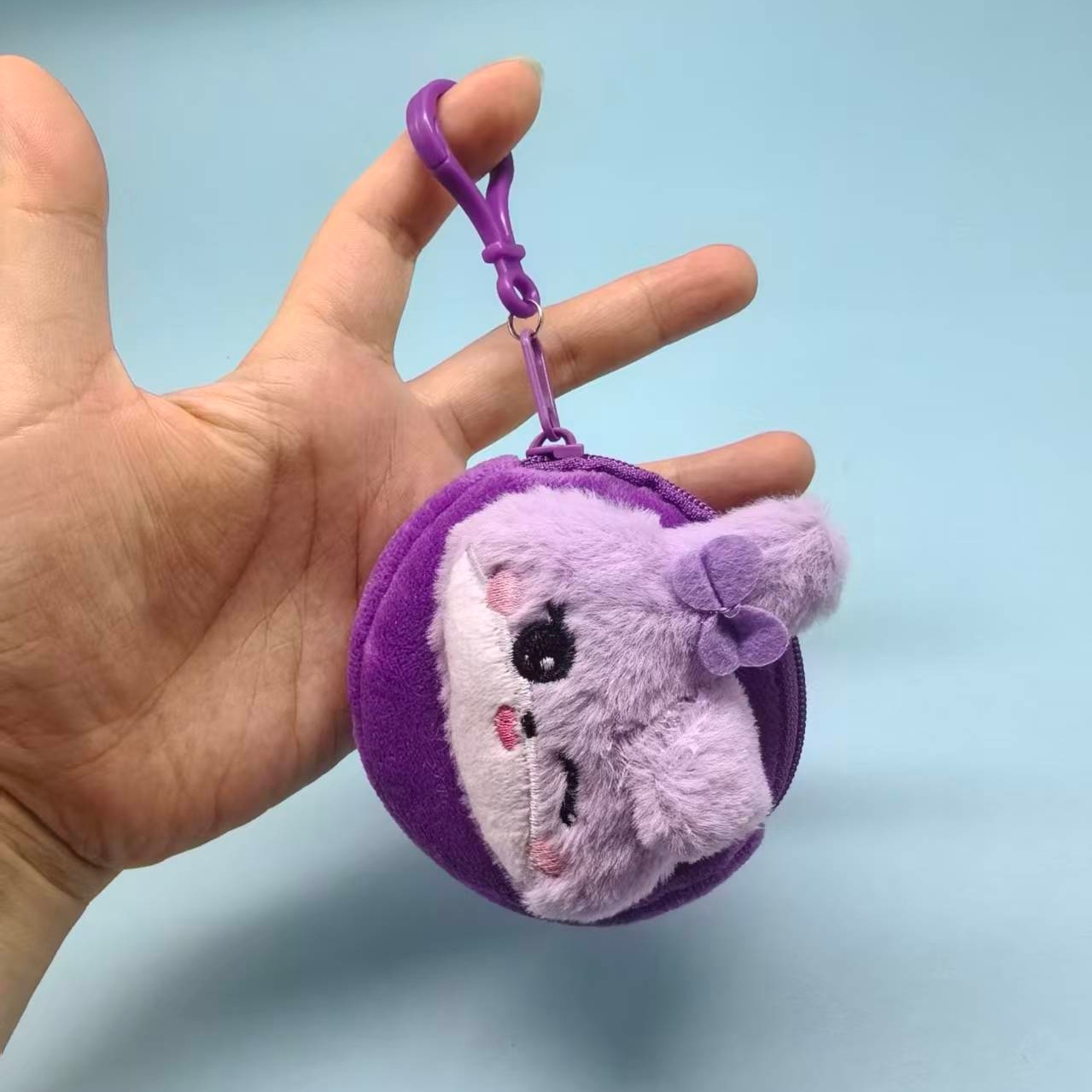 귀여운 케이팝 리본 오리 고양이 토끼 곰 플러시 미니  - Mini Backpack Purse 리뷰 및 가격