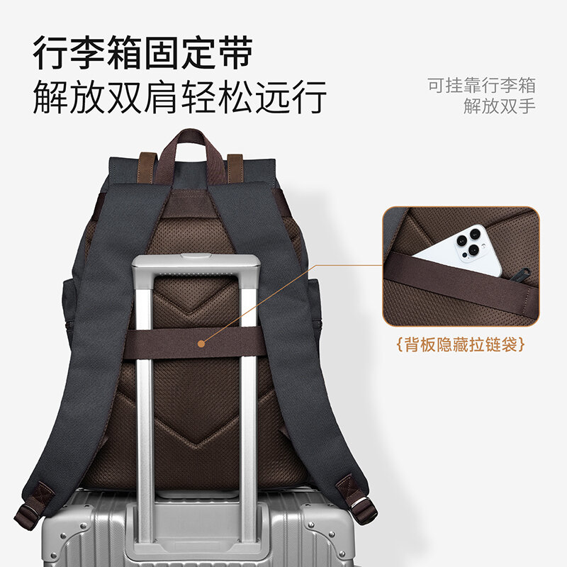 MOYYI 27L 남성용 대형 플랩 백팩 드로스트링 멀 - Hiking Backpack Waterproof 리뷰 및 가격