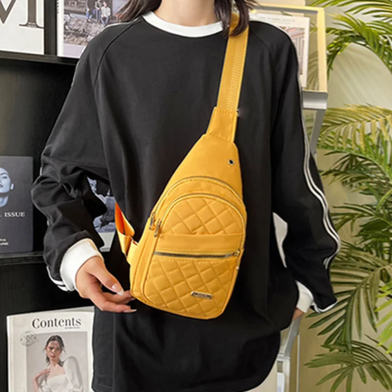 가슴 가방 2025 숙녀 방수 옥스포드 헝겊 가슴 가방 - Sling Backpack Shoulder 리뷰 및 가격
