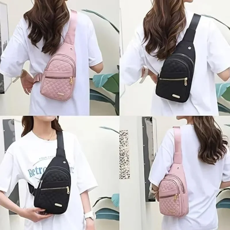 가슴 가방 2025 숙녀 방수 옥스포드 헝겊 가슴 가방 - Sling Backpack Shoulder 리뷰 및 가격