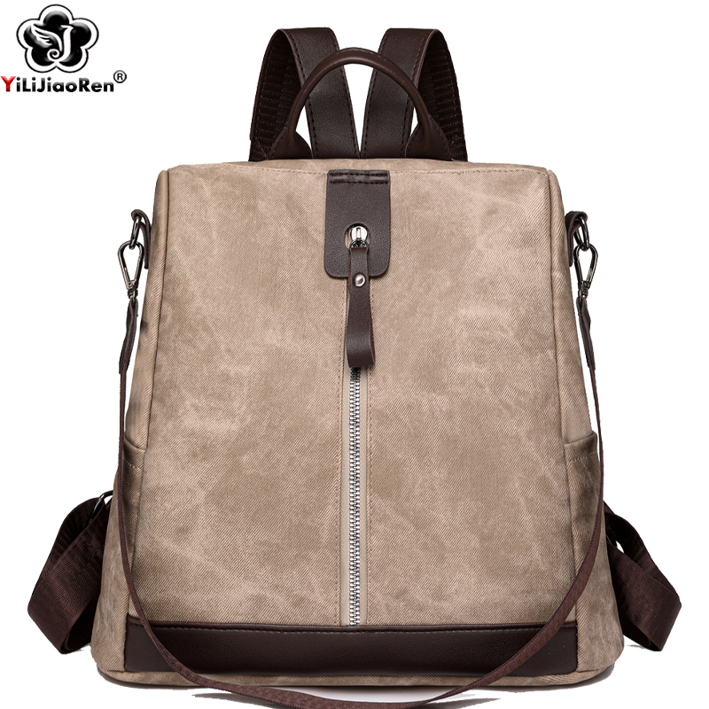 패션 도난 방지 배낭 여성 고품질 가죽 데이 팟 여성  - Travel Backpack Anti Theft 리뷰 및 가격