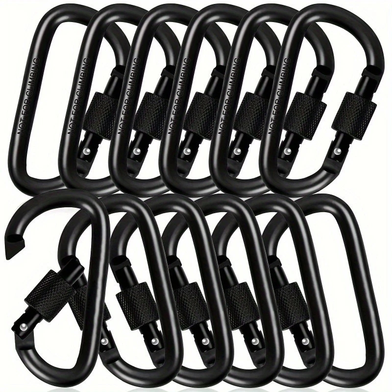 4Pcs 알루미늄 합금 D-링 Carabiner 해먹  - Backpack Insert Organizer 리뷰 및 가격