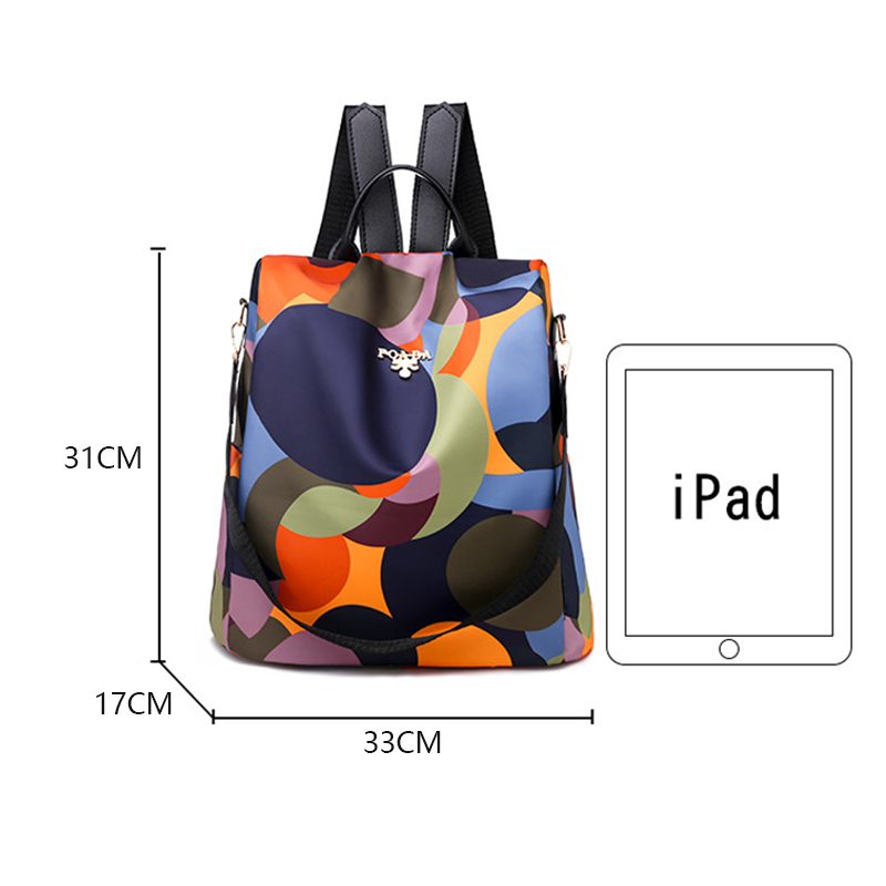 패션 여성 배낭 도난 방지 배낭 여성 옥스포드 어깨 가 - Travel Backpack Anti Theft 리뷰 및 가격