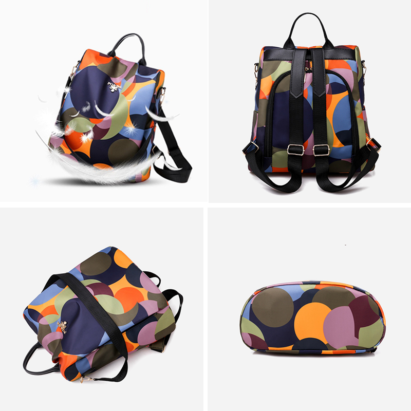 패션 여성 배낭 도난 방지 배낭 여성 옥스포드 어깨 가 - Travel Backpack Anti Theft 리뷰 및 가격