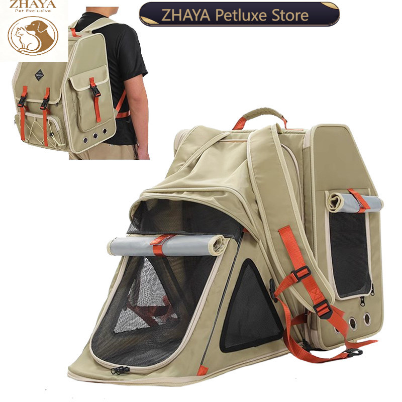 ZHAYA 애완동물 캐리어 백팩 대용량 휴대용 접이식  - Foldable Backpack Small 리뷰 및 가격