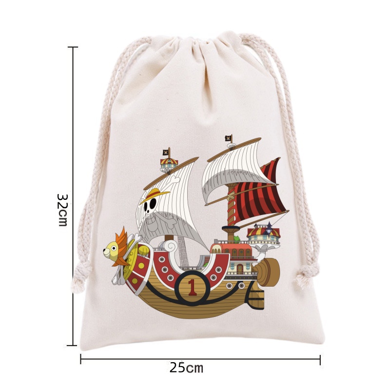 애니메이션 원피스 드로스트링 백팩 루피 로로노아 조로  - Drawstring Gym Bag 리뷰 및 가격