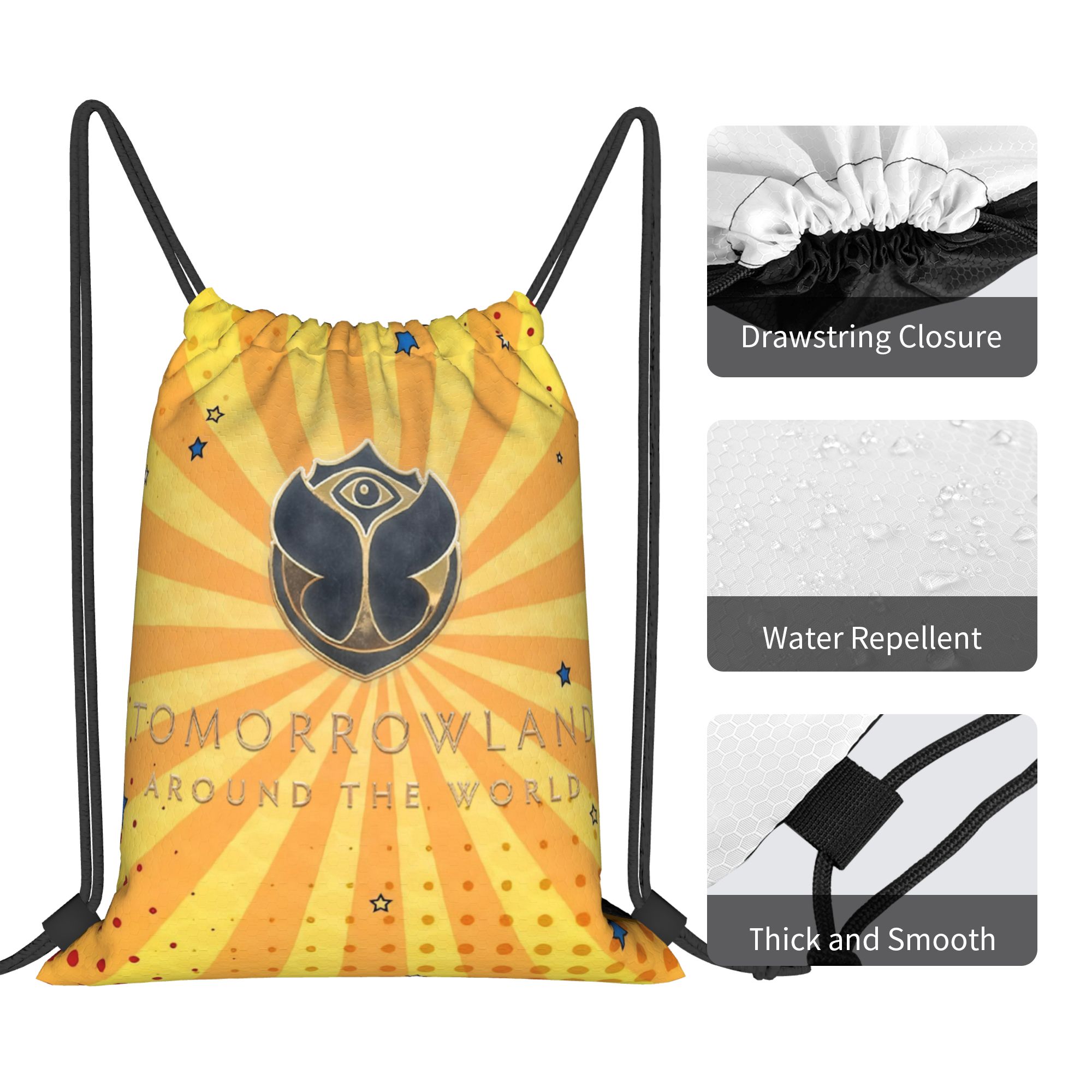Tomorrowlands Festival Music D - Drawstring Gym Bag 리뷰 및 가격