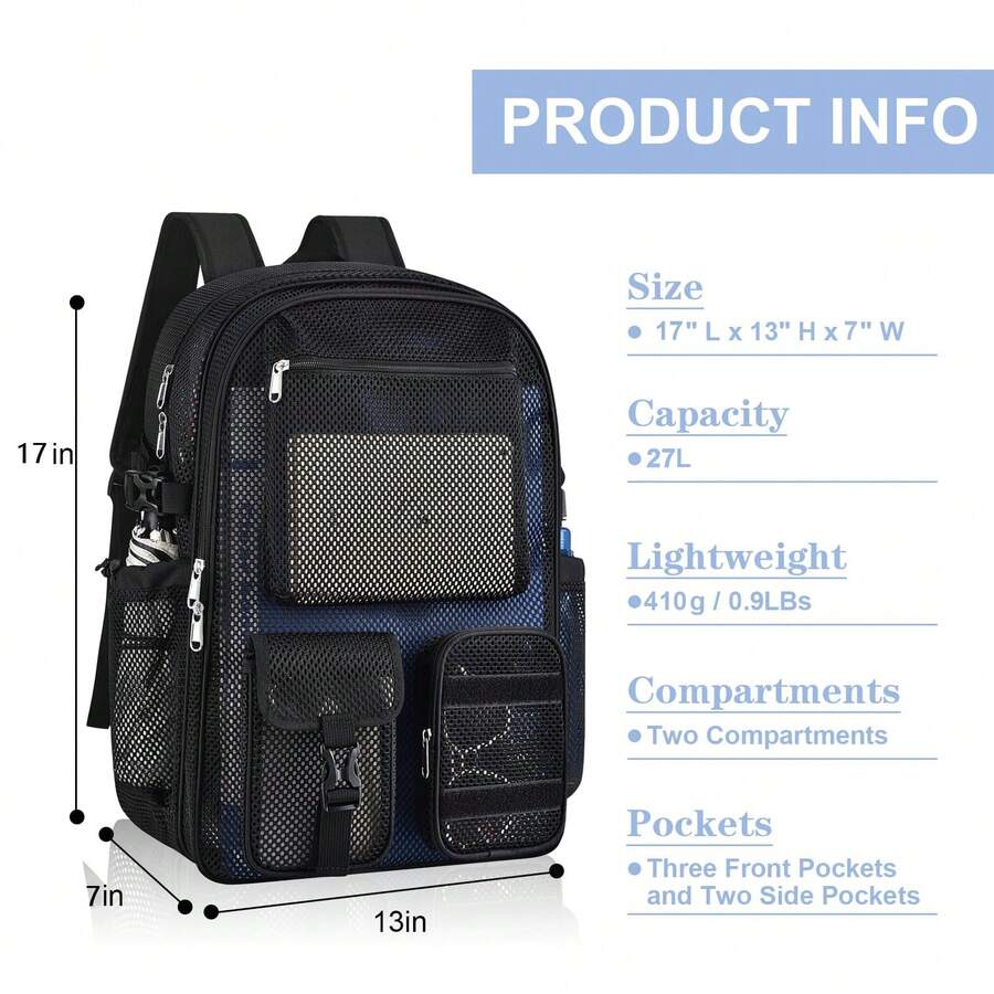메쉬 백팩 36L 대용량 헤비듀티 캐주얼 데이팩 (학교 - Canvas Backpack Casual 리뷰 및 가격